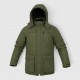 Ανδρικό Χακί Parka Μπουφάν με Κουκούλα / Pre-Owned